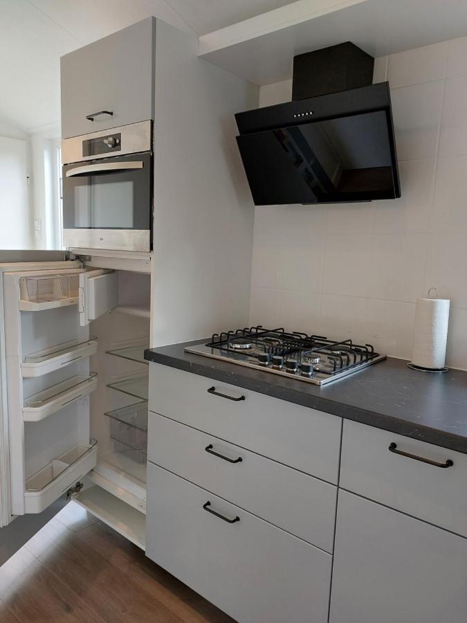 Modern En Chic Chalet Tot 4 Personen Op De Veluwe Recreatiepark De Oude Driest Putten Exteriér fotografie